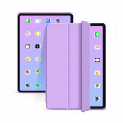 Tech-Protect Smartcase - силиконов кейс и поставка за iPad Air 5 (2022), iPad Air 4 (2020) (лилав) 