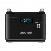 Choetech BS006 Super Mini 2000W Charging Dock - мощна външна зарядна станция (черен) 1