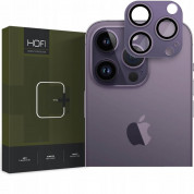 Hofi FullCam Pro Plus Lens Protector - предпазна метална плочка за камерата на iPhone 14 Pro, iPhone 14 Pro Max (лилав)