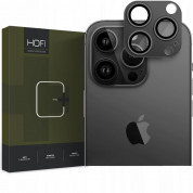Hofi FullCam Pro Plus Lens Protector - предпазна метална плочка за камерата на iPhone 14 Pro, iPhone 14 Pro Max (черен)