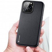 Dux Ducis Fino Series Case - хибриден удароустойчив кейс за iPhone 14 Pro (черен) 4