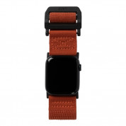 Urban Armor Gear Active Watch Strap - изключително здрава текстилна каишка за Apple Watch 42мм, 44мм, 45мм, Ultra 49мм (оранжев) 2