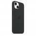Apple iPhone Silicone Case with MagSafe - оригинален силиконов кейс за iPhone 14 с MagSafe (черен) 3