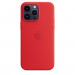 Apple iPhone Silicone Case with MagSafe - оригинален силиконов кейс за iPhone 14 Pro Max с MagSafe (червен) 2
