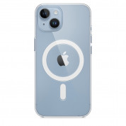 Apple iPhone Clear Case with MagSafe - оригинален кейс iPhone 14 с MagSafe (прозрачен) 1