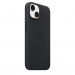 Apple iPhone Leather Case with MagSafe - оригинален кожен кейс (естествена кожа) с MagSafe за iPhone 14 (черен) 6