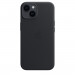Apple iPhone Leather Case with MagSafe - оригинален кожен кейс (естествена кожа) с MagSafe за iPhone 14 (черен) 3