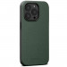Woolnut Leather MagSafe Case - кожен (естествена кожа) кейс с MagSafe за iPhone 14 Pro Max (зелен) 2
