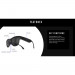 Voxos Bone Conduction Smart Glasses - слънчеви аудио умни очила (черен) 3