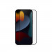 Uniq Optix Vivid Pro Full Cover Tempered Glass - калено стъклено защитно покритие за дисплея на iPhone 14 Plus, iPhone 13 Pro Max (черен-прозрачен) 2