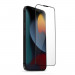 Uniq Optix Vivid Pro Full Cover Tempered Glass - калено стъклено защитно покритие за дисплея на iPhone 14 Plus, iPhone 13 Pro Max (черен-прозрачен) 1
