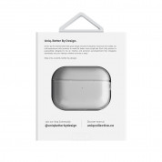 Uniq AirPods Pro 2 Glase Silicone Case - силиконов калъф с карабинер за Apple AirPods Pro 2 (прозрачен) 5