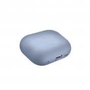 Uniq AirPods Pro 2 Lino Silicone Case - силиконов (TPU) калъф с връзка за ръка за Apple AirPods Pro 2 (син) 2