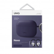 Uniq Nexo Silicone Case for Apple AirPods Pro 2 (purple-black) 3