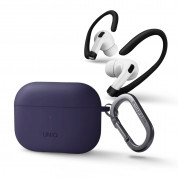 Uniq Nexo Silicone Case for Apple AirPods Pro 2 (purple-black)