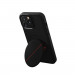 Uniq Novo Case With Foldable Stand - хибриден удароустойчив кожен кейс с поставка против изпускане за iPhone 14 Pro (черен) 1