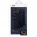 Uniq Novo Case With Foldable Stand - хибриден удароустойчив кожен кейс с поставка против изпускане за iPhone 14 Pro (син) 7