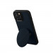 Uniq Novo Case With Foldable Stand - хибриден удароустойчив кожен кейс с поставка против изпускане за iPhone 14 Pro (син) 1