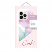 Uniq Coehl Palette Case - дизайнерски хибриден удароустойчив кейс за iPhone 14 Pro Max (розов) 2