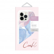 Uniq Coehl Palette Case - дизайнерски хибриден удароустойчив кейс за iPhone 14 Pro Max (син) 2