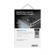 Uniq Optix Camera Tempered Glass Lens Protector - предпазни стъклени лещи за камерата на iPhone 14 Pro, iPhone 14 Pro Max (лилав) 2