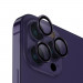 Uniq Optix Camera Tempered Glass Lens Protector - предпазни стъклени лещи за камерата на iPhone 14 Pro, iPhone 14 Pro Max (лилав) 1