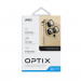 Uniq Optix Camera Tempered Glass Lens Protector - предпазни стъклени лещи за камерата на iPhone 14 Pro, iPhone 14 Pro Max (златист) 2