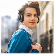 Anker Soundcore Life Tune Bluetooth ANC Over-Ear Headphones - безжични слушалки с активна изолация на околния шум (сив)  9