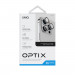Uniq Optix Camera Tempered Glass Lens Protector - предпазни стъклени лещи за камерата на iPhone 14 Pro, iPhone 14 Pro Max (сребрист) 2