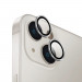 Uniq Optix Camera Tempered Glass Lens Protector - предпазни стъклени лещи за камерата на iPhone 14, iPhone 14 Plus (сребрист) 1