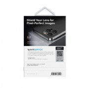 Uniq Optix Camera Tempered Glass Lens Protector - предпазни стъклени лещи за камерата на iPhone 14, iPhone 14 Plus (черен) 2