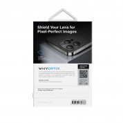 Uniq Optix Camera Tempered Glass Lens Protector - предпазно стъклено защитно покритие за камерата на iPhone 14, iPhone 14 Plus (прозрачен) 3