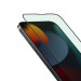 Uniq Optix VisionCare Tempered Glass with Anti Blue Light - калено стъклено защитно покритие със защитен филтър за дисплея на iPhone 14 Pro Max (черен-прозрачен) 1