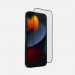 Uniq Optix Vivid Full Cover Tempered Glass - калено стъклено защитно покритие за дисплея на iPhone 14 Pro (черен-прозрачен) 1