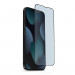 Uniq Optix VisionCare Tempered Glass with Anti Blue Light - калено стъклено защитно покритие със защитен филтър за дисплея на iPhone 14 Plus, iPhone 13 Pro Max (черен-прозрачен) 1