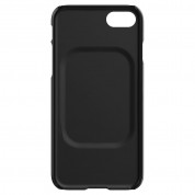 Spigen Thin Fit Case - качествен тънък матиран кейс за iPhone SE (2022), iPhone SE (2020), iPhone 8, iPhone 7 (черен) 2