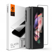Spigen EZ Fit Cover and Hinge Film - комплект стъклено защитно покритие и покритие за пантата за Samsung Galaxy Z Fold 3 (прозрачно)