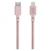 Native Union Belt Cable USB-C to Lightning (pink) (120 cm) 1