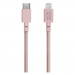 Native Union Belt Cable USB-C to Lightning - здрав плетен USB-C към Lightning кабел за Apple устройства с Lightning порт (розов) (120 см) 2
