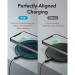 ESR HaloLock Magnetic Wireless Charger 10W - поставка (пад) за безжично зареждане за iPhone с MagSafe и Qi съвместими мобилни устройства (син)	 3