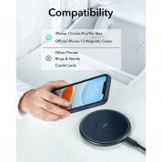 ESR HaloLock Magnetic Wireless Charger 10W - поставка (пад) за безжично зареждане за iPhone с MagSafe и Qi съвместими мобилни устройства (син)	 6