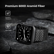 Pitaka Aramid Fiber Air Case for Apple Watch 7 45mm, Apple Watch 8 45mm (black) 4