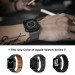 Pitaka Aramid Fiber Air Case - кевларен кейс за Apple Watch 7 45мм, Apple Watch 8 45мм (черен) 8