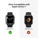 Pitaka Aramid Fiber Air Case - кевларен кейс за Apple Watch 7 45мм, Apple Watch 8 45мм (черен) 9