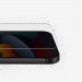 Uniq Optix Clear Tempered Glass - калено стъклено защитно покритие за дисплея на iPhone 14, iPhone 13, iPhone 13 Pro (прозрачен) 3