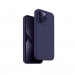 Uniq Lino Liquid Silicone Case - силиконов (TPU) калъф за iPhone 14 Pro (лилав) 1
