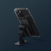 Uniq Heldro Mount Case - хибриден удароустойчив кейс с лента за ръка за iPhone 14 Pro (черен) 8