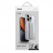Uniq Heldro Mount Case - хибриден удароустойчив кейс с лента за ръка за iPhone 14 Pro (прозрачен-цветен) 8