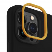 Uniq Lino Liquid Silicone Case - силиконов (TPU) калъф за iPhone 14 Pro Max (черен) 2
