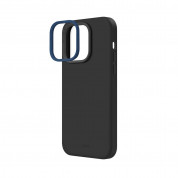 Uniq Lino Hue Liquid Silicone Case - силиконов (TPU) калъф с MagSafe за iPhone 14 Pro (сив) 5